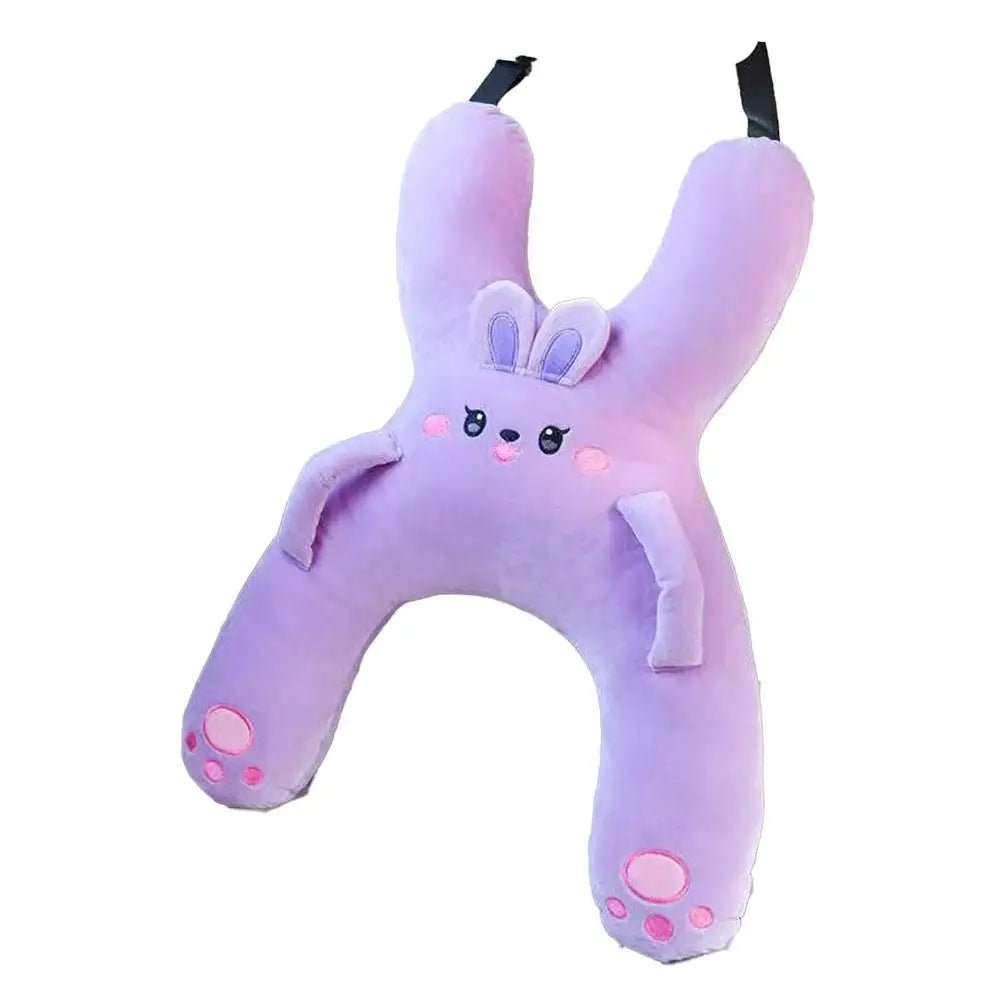 1PCS Cute Car Neck Pillow Safety Sleep Prevent Leaning Head Back Car Sleeping Neck Head Support Comfort Travel Pillow - ComfortRide Store