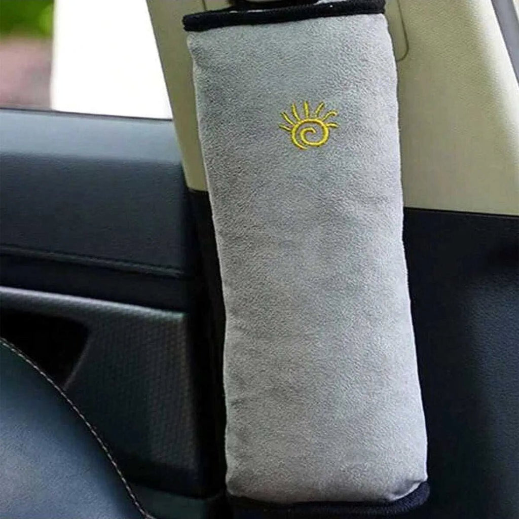 Car seat belt shoulder pads Car seat belt protectors Universal polyester comfortable shoulder protection - ComfortRide Store
