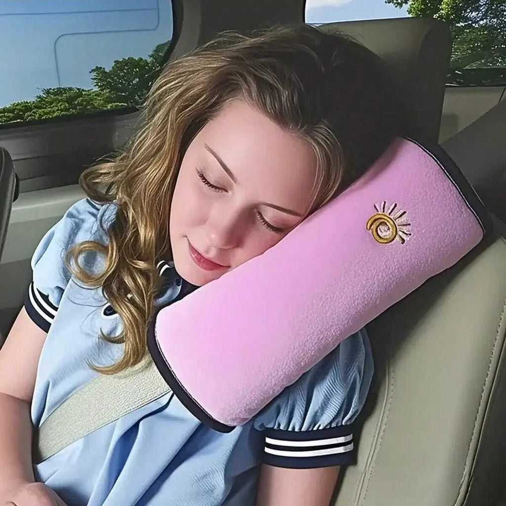 Car seat belt shoulder pads Car seat belt protectors Universal polyester comfortable shoulder protection - ComfortRide Store