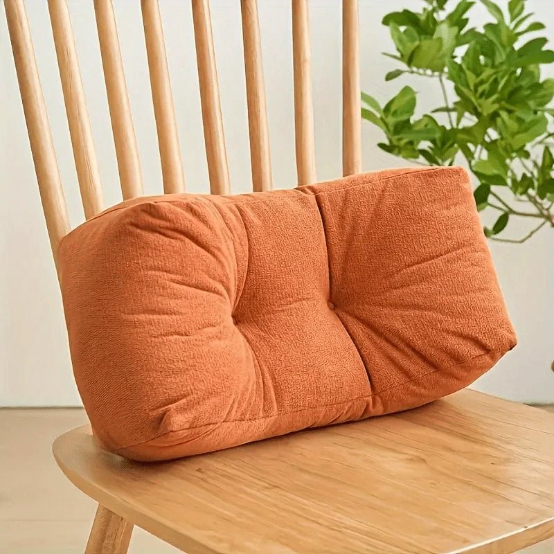 Lumbar Support Pillow, 100% Polyester with Polyethylene Filling, Suitable for Office, Home, and Travel Use - ComfortRide Store
